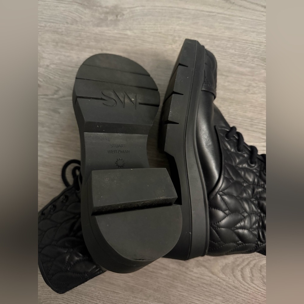 Stuart Weitzman Nisha Quilted Bootie - Picture 4 of 8